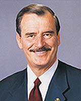 Former Mexican President Vincente Fox.