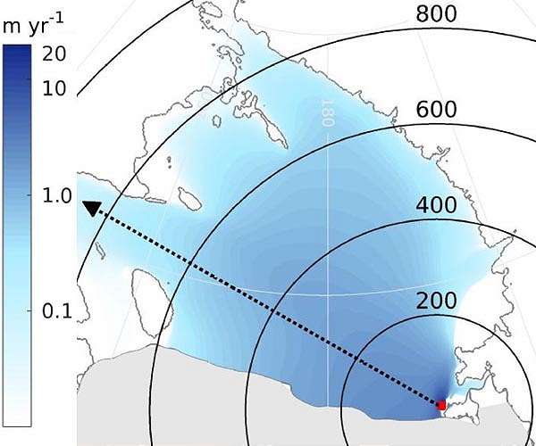 Antarctica's Ross Ice Shelf Moves Daily Due to Ice Stream Activity