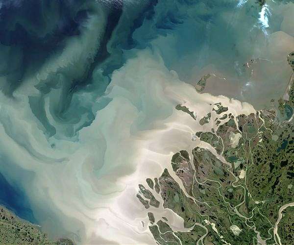 As the Arctic warms, its waters are emitting carbon