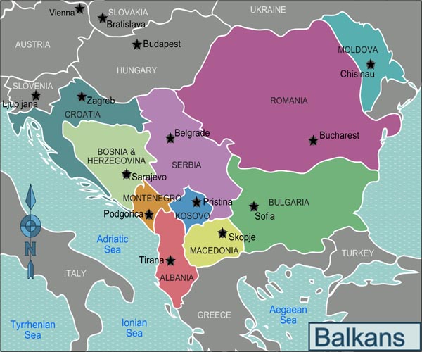 Intense heatwave sweeps through the Balkans