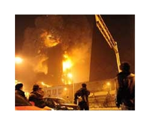 Hotel fire in China kills 10, injures 35