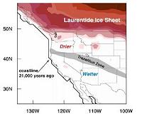 Reconstructing topsy-turvy paleoclimate of western US 21,000 years ago
