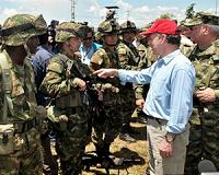 Colombian president 'inspired' by N. Irish peace process