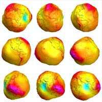 Earth's Gravity Scar
