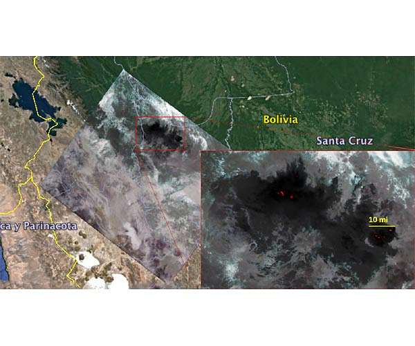 Climate change and fires: Bolivia's forests in peril