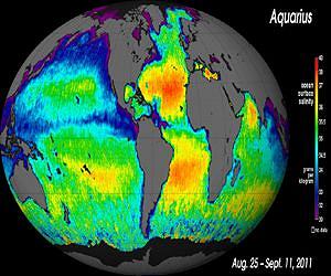 Aquarius Yields NASA's First Global Map of Ocean Salinity