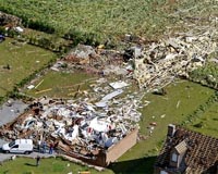 Hurricane-force winds kill 15 in Spain, France
