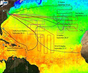 NASA's HS3 Mission Thoroughly Investigates Long-Lived Hurricane Nadine