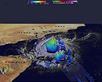 NASA adds up rainfall from 2 historic Yemen tropical cyclones