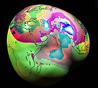 Gravity Variations Predict Earthquake Behavior