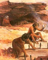 Early Humans On The Menu