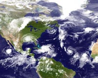 US monitors new storms after Gustav hits southern coast