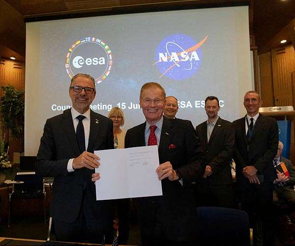 NASA, ESA finalize agreements on climate, 1 cooperation