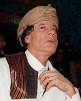 Gadhafi Lights Up Brussels