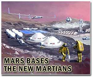 Astronauts simulate Mars landing