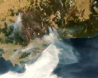 Carbon Monoxide Pollution Over Australia Came From South America