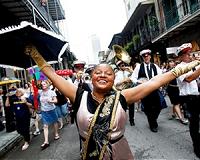 Ten years after Katrina, New Orleans is bustling