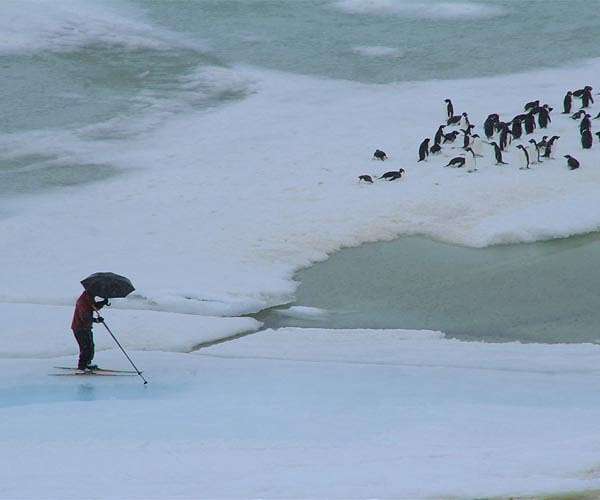 Could artificially dimming the sun prevent ice melt