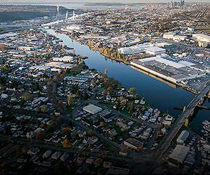Boeing Begins Construction of Salmon Habitat at Plant 2 in Seattle