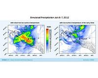 Ocean warming leads to stronger precipitation extremes