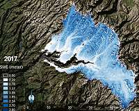 Sierra snowpack bigger than last four years combined: NASA