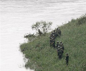 North Korean soldiers scouted border before dam discharge: report