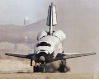 Touchdown Landing The First Shuttle Flight From Space