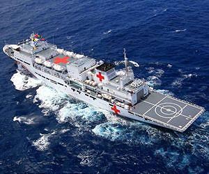 China hospital ship heads for typhoon-hit Philippines
