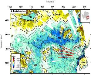New map reveals giant fjords beneath East Antarctic ice sheet