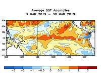 NASA Sees El Nino Conditions Prevail in the Central Pacific Ocean