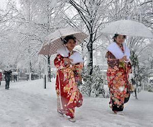 One dead, 900 hurt in heavy Japan snowfall